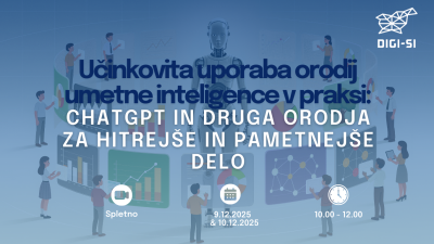 Učinkovita uporaba orodij umetne inteligence v praksi: ChatGPT in druga orodja za hitrejše in pametnejše delo