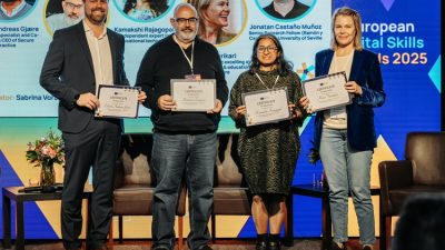 Spoznajte žirijo Evropskih nagrad za digitalna znanja 2025!