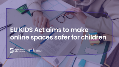 Evropski akt o zaščiti otrok na spletu (EU KIDS Act) za varnejše spletno okolje otrok