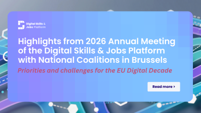 Digitalne spretnosti vsepovsod: poudarki z letnega srečanja nacionalnih koalicij 2026 v Bruslju
