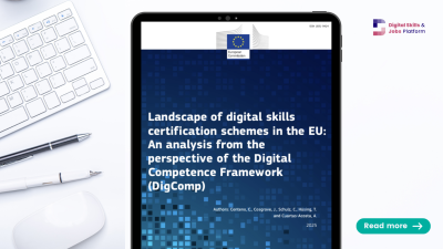 JRC je objavilo novo poročilo o sistemih certificiranja digitalnih veščin v EU