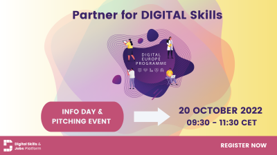 DIGITAL Skills 3: Informativni dan za partnerje