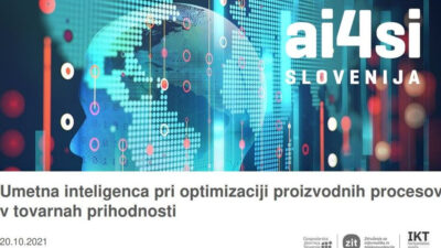 e-Seminar: UI4ToP – Umetna inteligenca pri optimizaciji proizvodnih procesov v tovarnah prihodnosti
