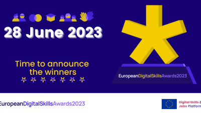 Kdo so zmagovalci Evropske nagrade za digitalna znanja in spretnosti za leto 2023?