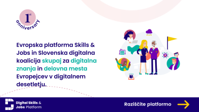 Platforma Skills & Jobs praznuje 1. rojstni dan!